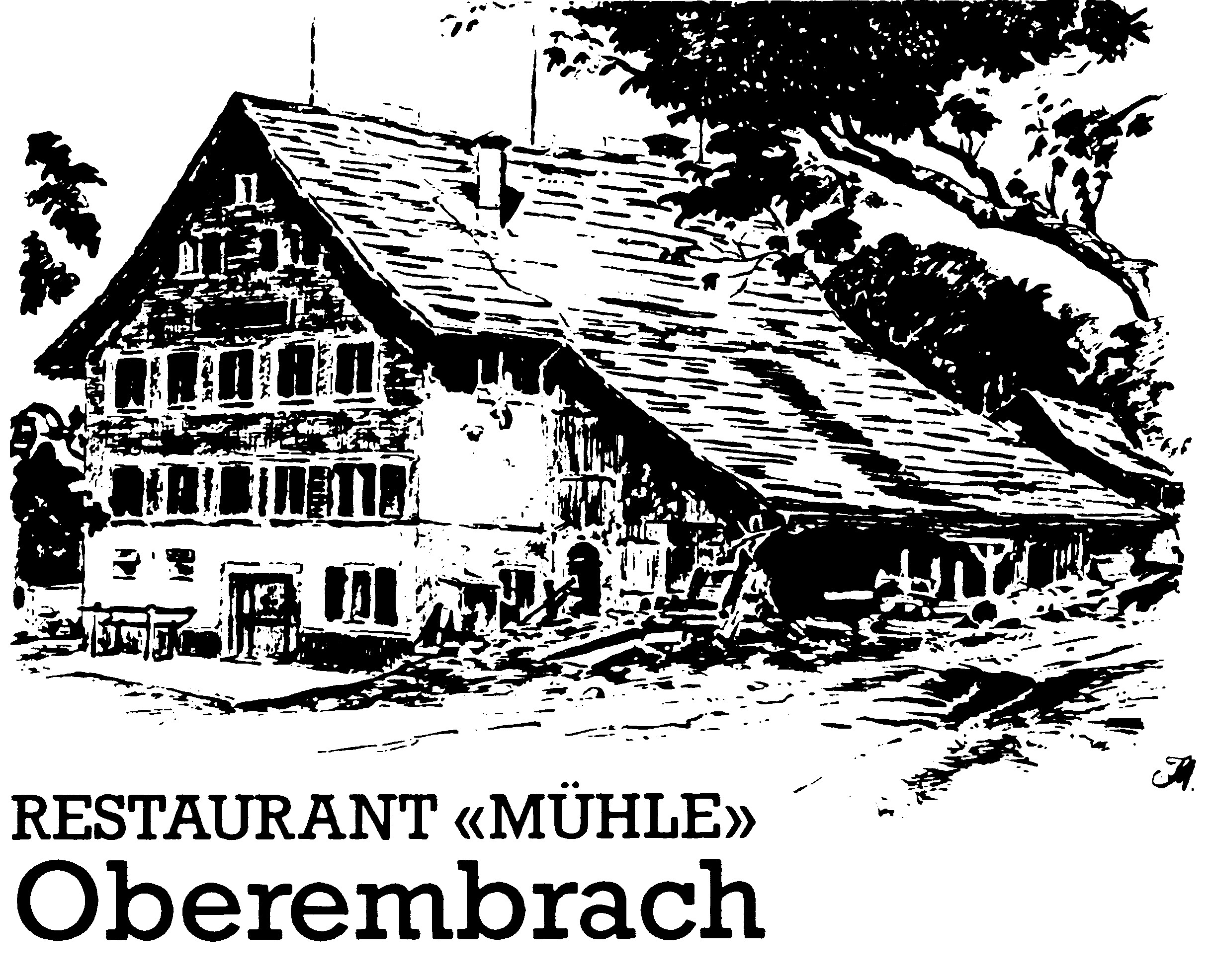 Logo Restaurant Mühle Oberembrach